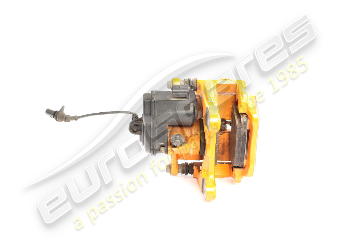 USED LAMBORGHINI PISTON HOUSING WITH E BRAKE AND CALIPER CARRIER. PART NUMBER EAP1450198 (3) used lamborghini piston housing with e brake and caliper carrier. part number eap1450198 (3)