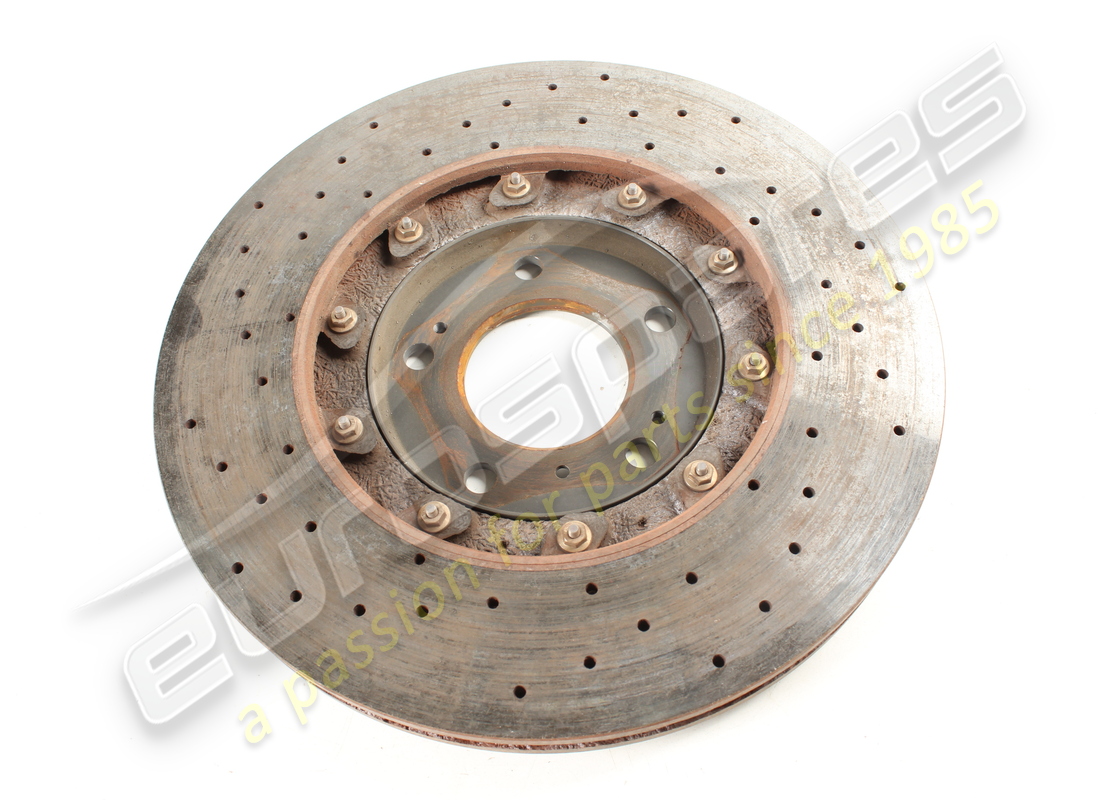 used lamborghini right rear brake disc part number 4m0615602a