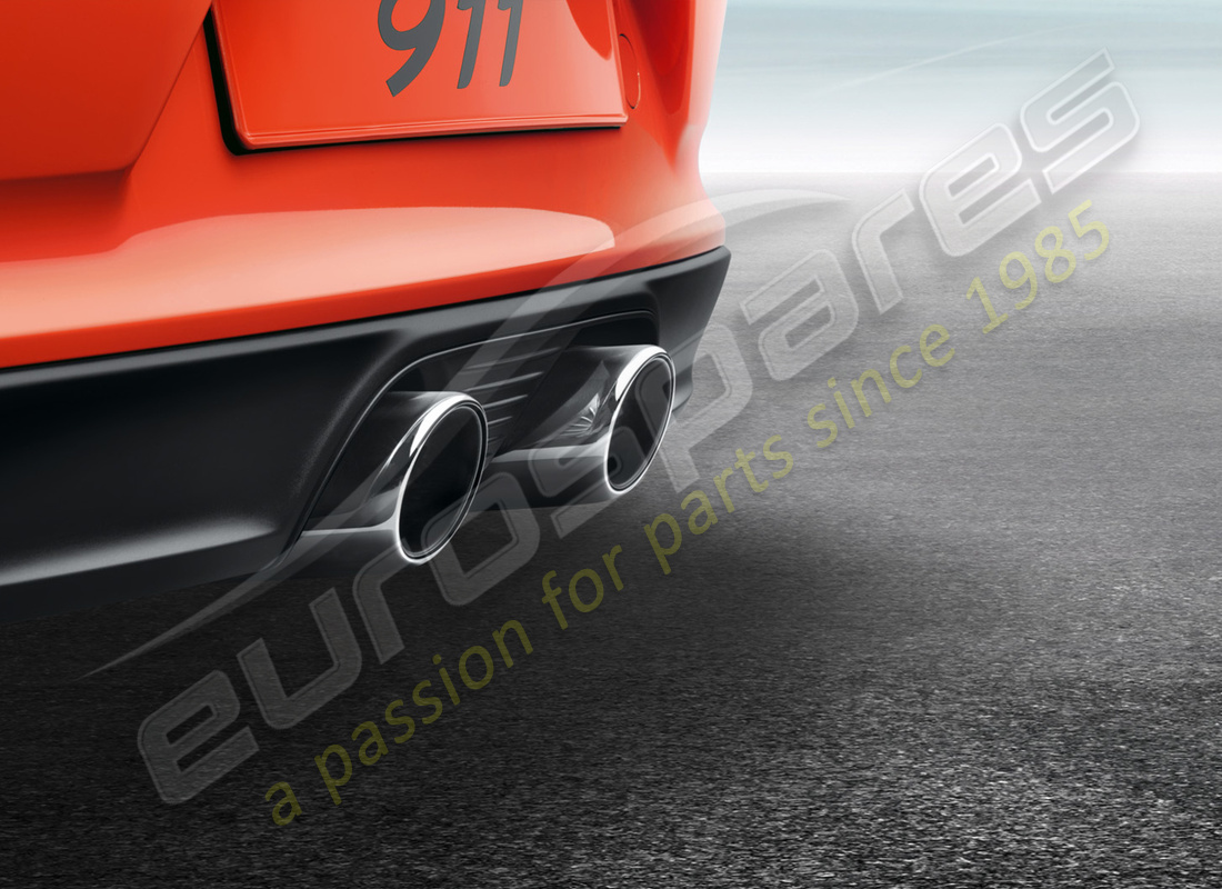 new porsche sports exhaust system. part number 99104420030 (1)