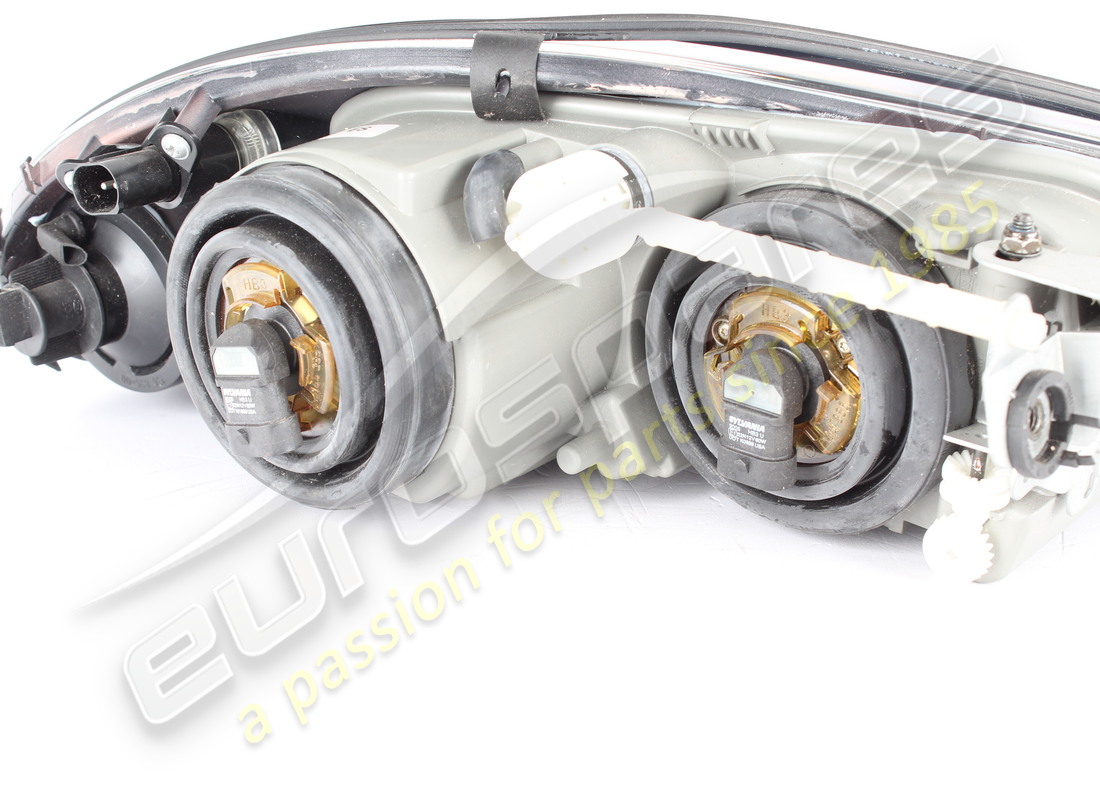 damaged ferrari lh headlight low/high beam daytona black. part number 65994986 (3)
