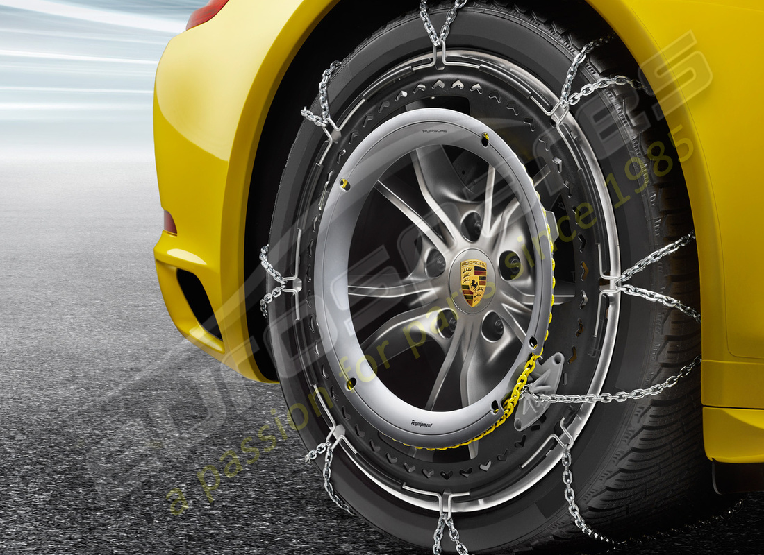 new porsche snow chains. part number 99104460000 (1)