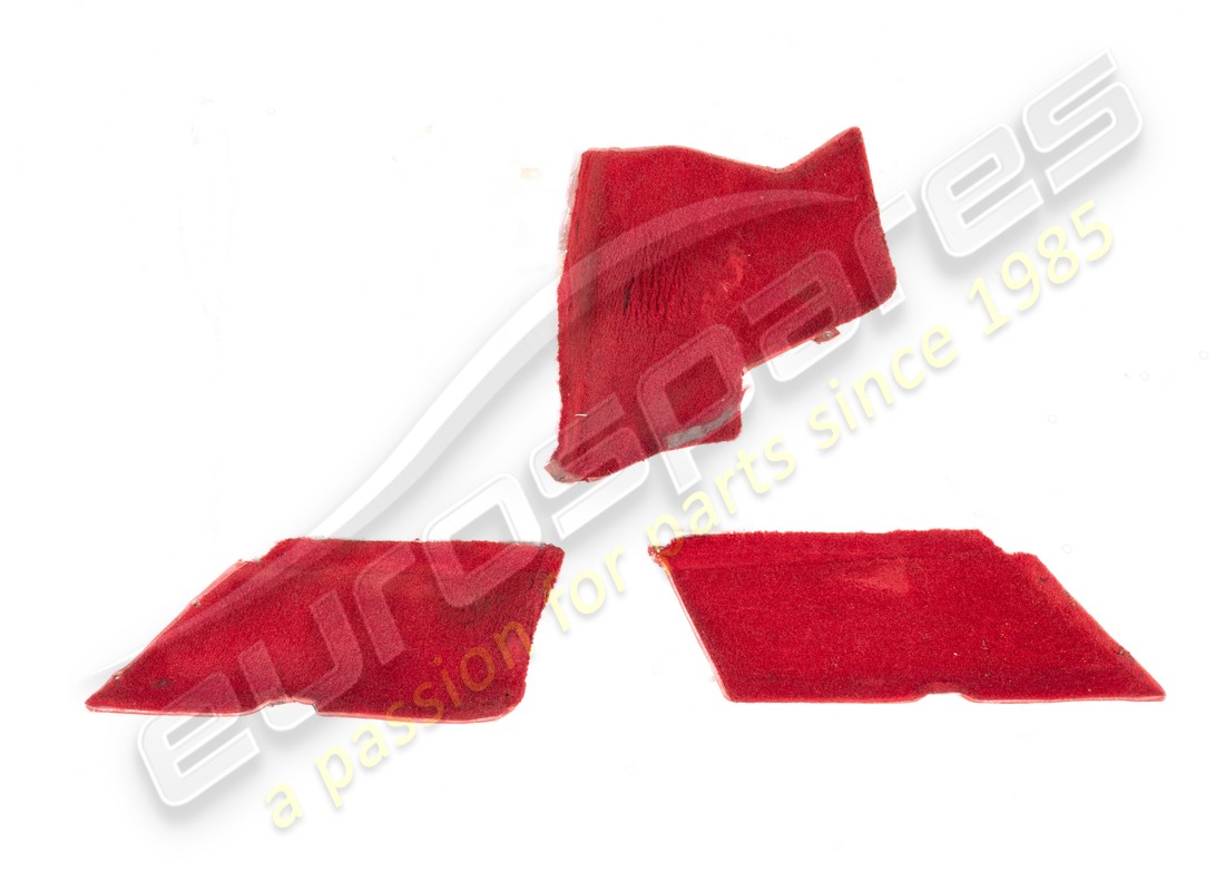 used ferrari front left & right carpet set. part number 95999641a (8)