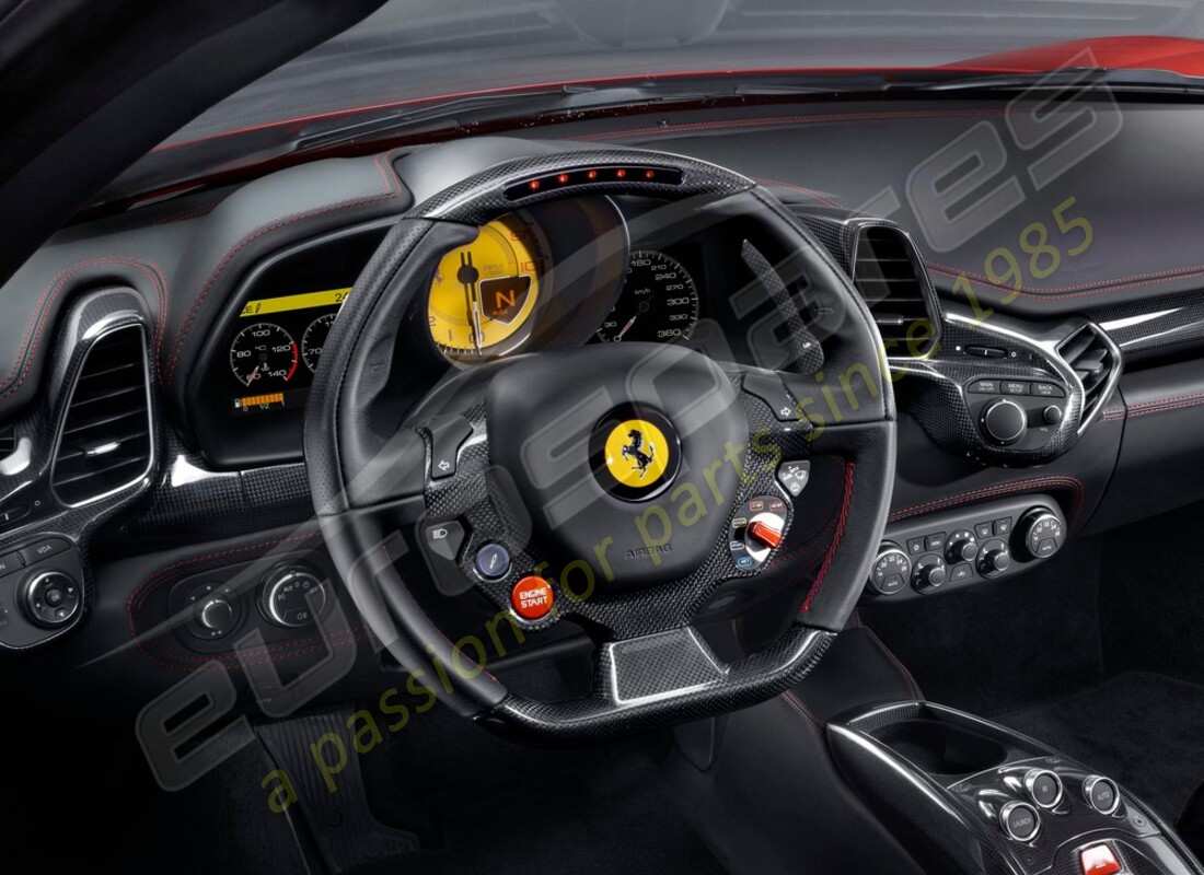 NEW Ferrari CARBON FIBER STEERING WHEEL . PART NUMBER 82979800 (1)