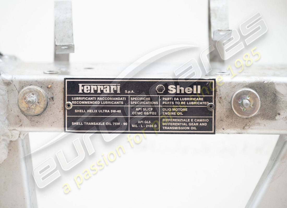 used ferrari complete rear removible fram. part number 66653000 (2)