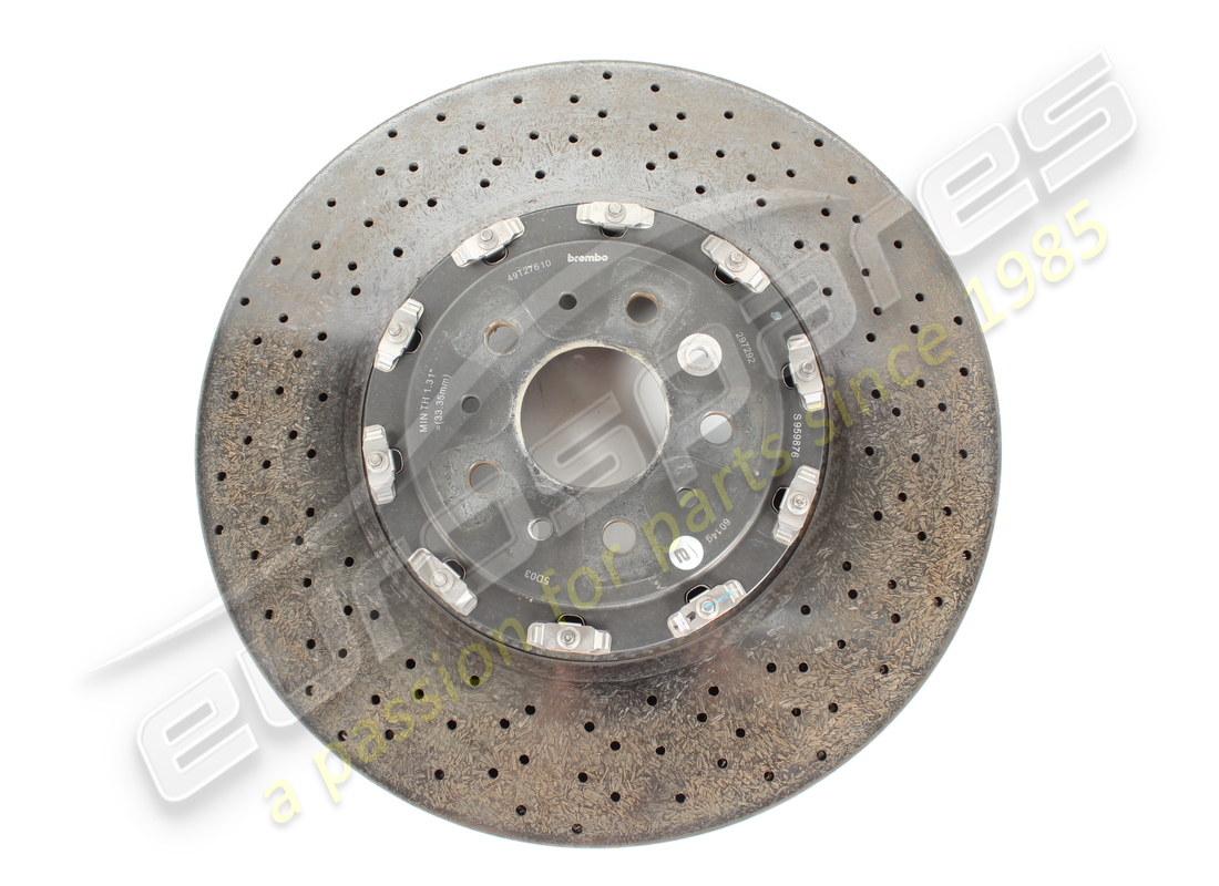 USED Ferrari FRONT BRAKE DISC . PART NUMBER 297292 (1)