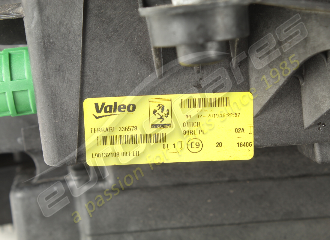 used ferrari lh headlamp afs. part number 336578 (6)