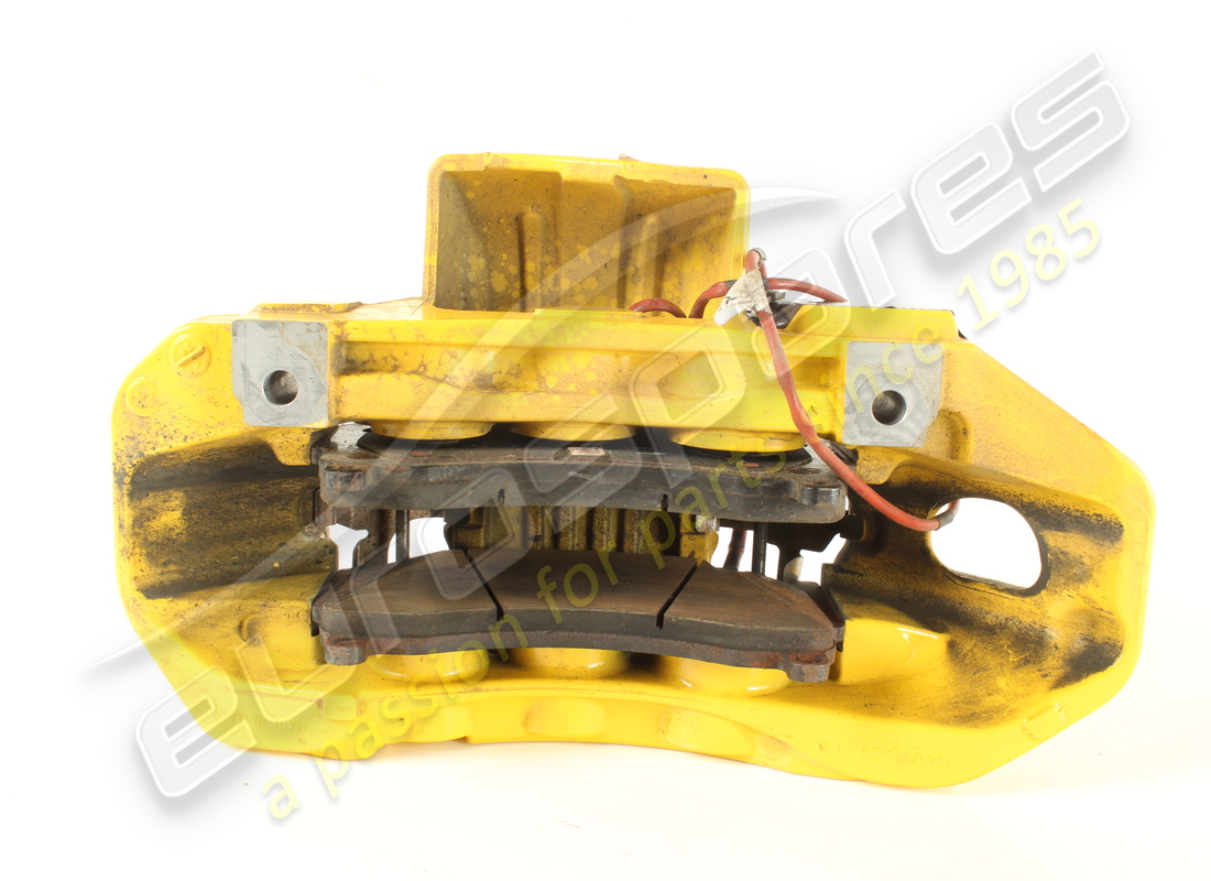 used ferrari caliper complete carbon ceramic ant.sx giall. part number 763533 (3)