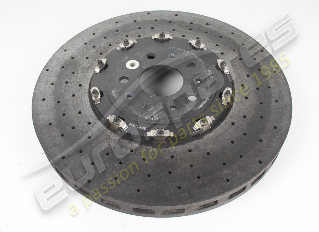 USED Ferrari FRONT BRAKE DISC . PART NUMBER 771436 (1) USED Ferrari FRONT BRAKE DISC . PART NUMBER 771436 (1)