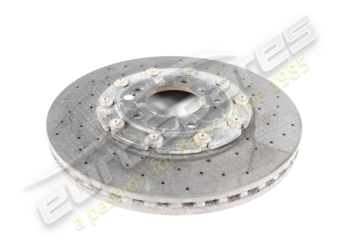 used lamborghini ceramic brake disc (vented), 370 x 30. part number 4m0615602h (2)