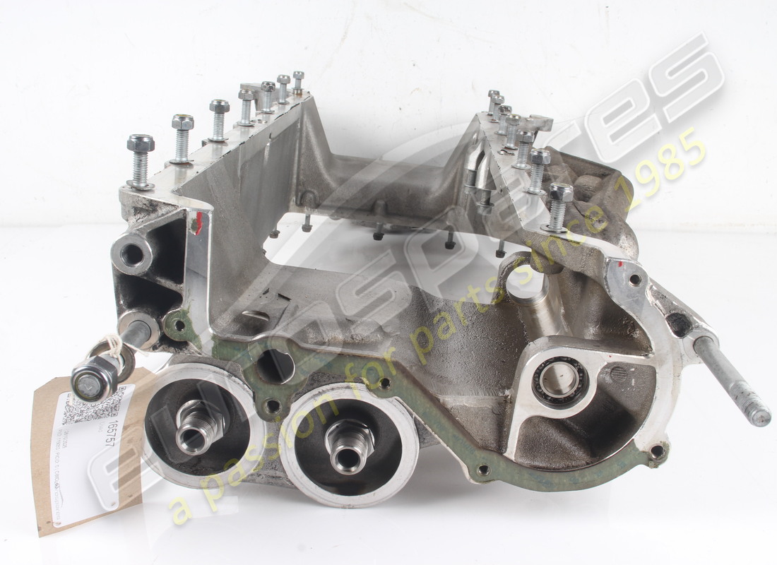 USED FERRARI ENGINE OIL SUMP. PART NUMBER 165757 (2) used ferrari engine oil sump. part number 165757 (2)