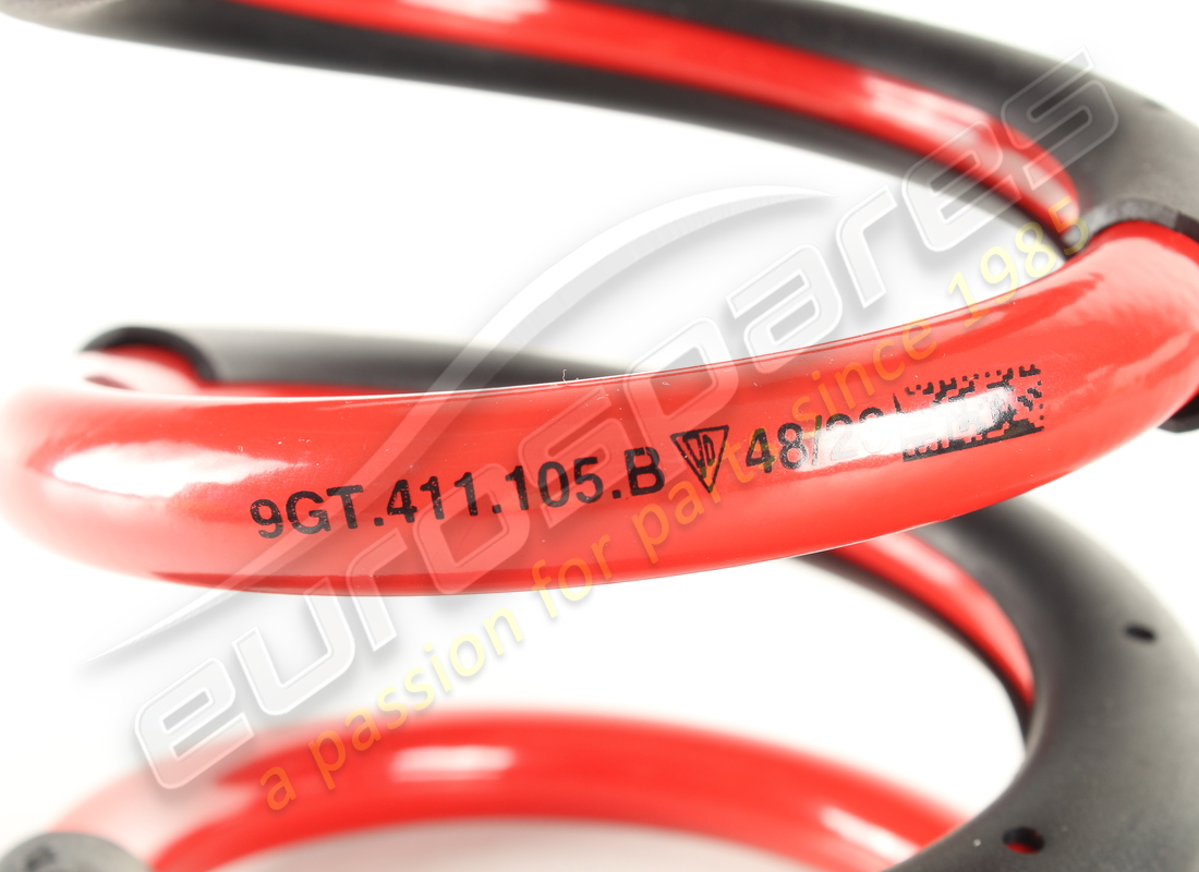 NEW PORSCHE COIL SPRING. PART NUMBER 9GT411105B (3) new porsche coil spring. part number 9gt411105b (3)
