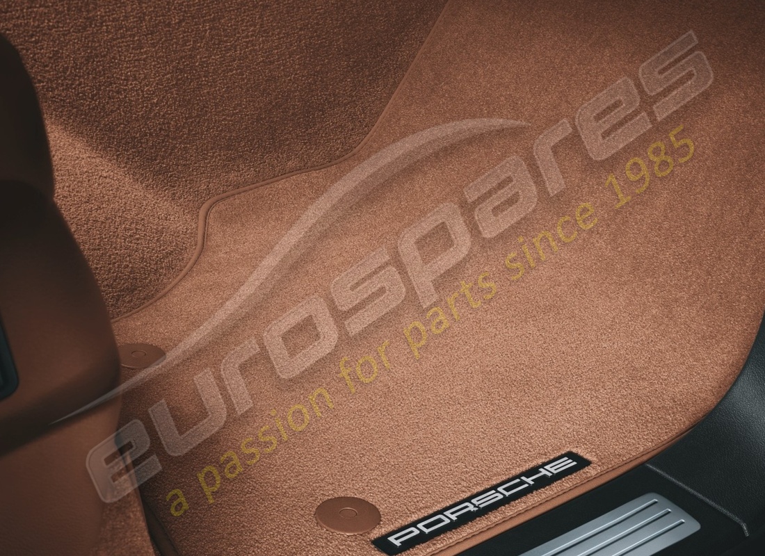 new porsche floor mats with nubuk surround (black). part number 95504480472cu4 (1)