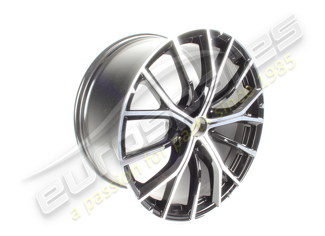 NEW MASERATI REAR WHEEL IMOLA 21' GLOSS BLACK DIAMOND. PART NUMBER 980189016 (2) new maserati rear wheel imola 21' gloss black diamond. part number 980189016 (2)