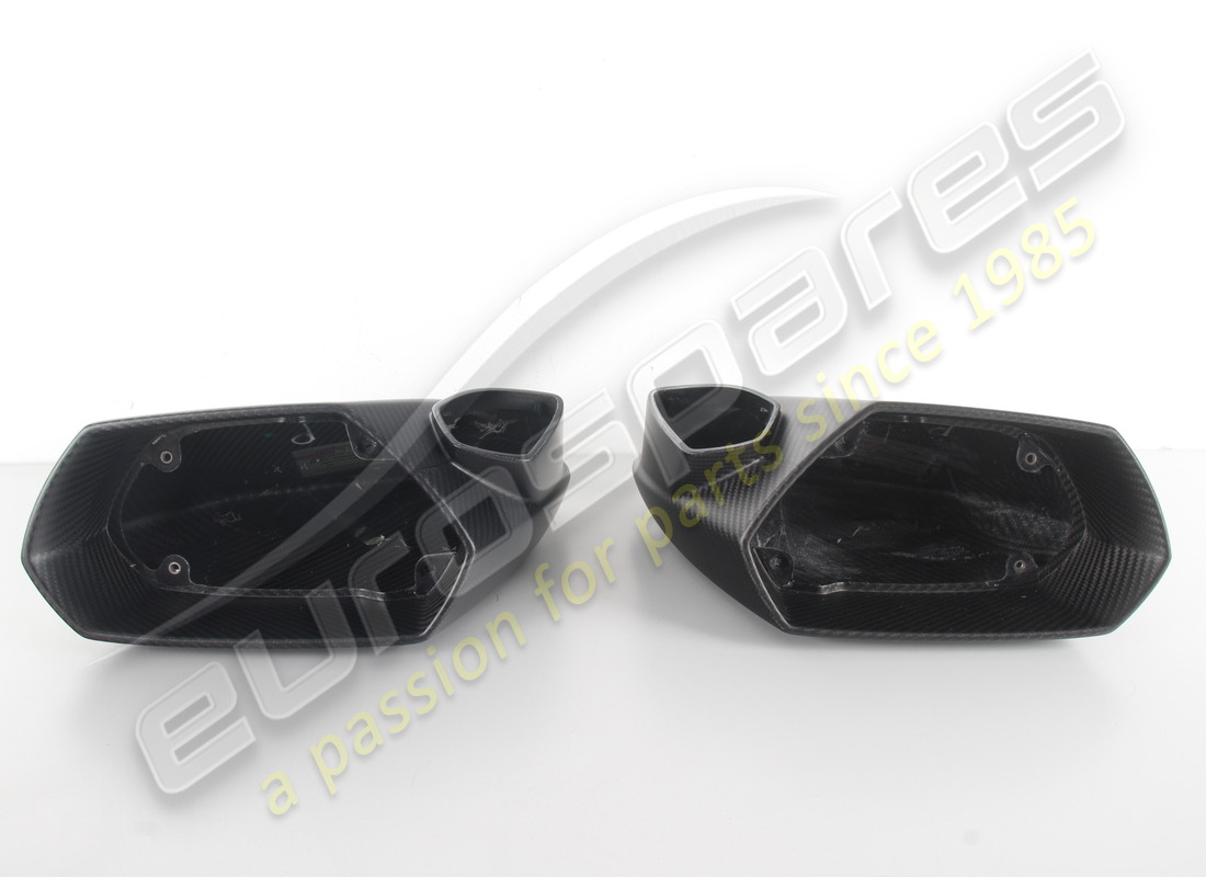 new lamborghini pair mirror caps kit carbon matt. part number 4t0898820k (1)