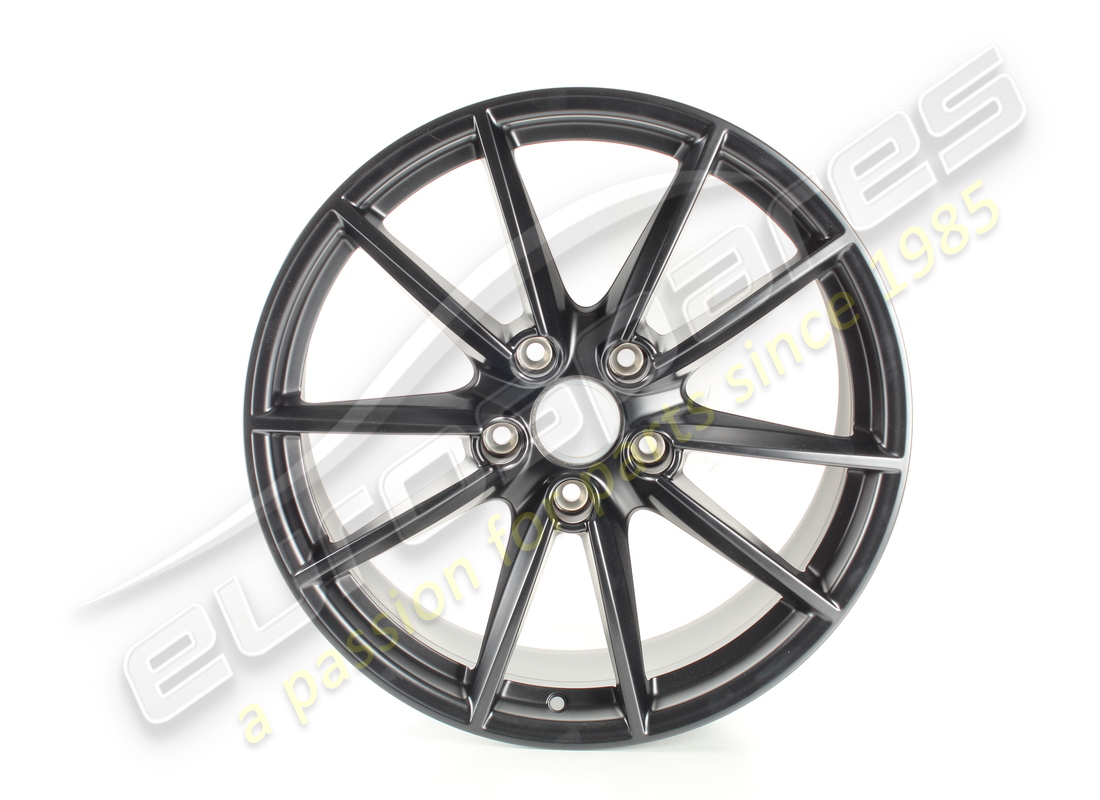 NEW PORSCHE ALLOY WHEEL MATT BLACK. PART NUMBER 992601025DDJE1 (1) new porsche alloy wheel matt black. part number 992601025ddje1 (1)