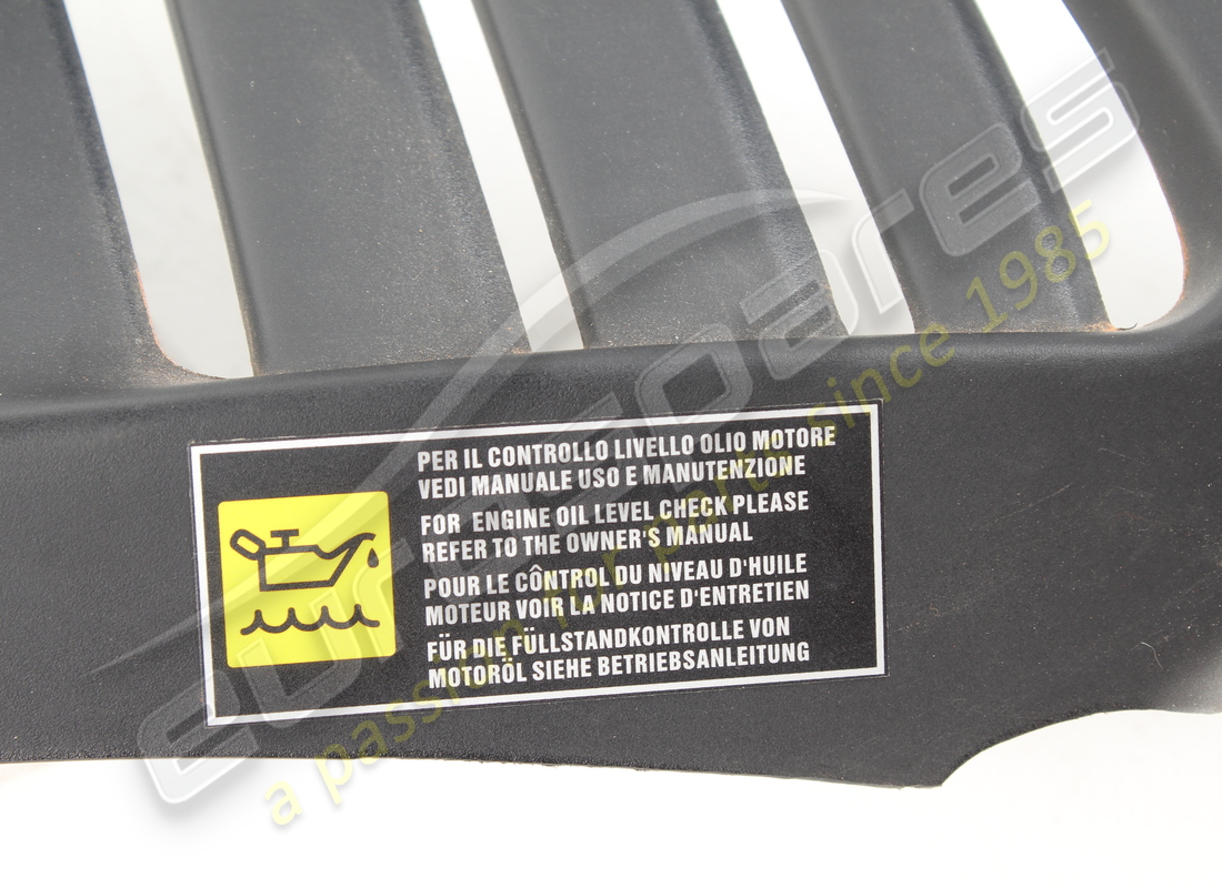 used ferrari complete lh engine compartment. part number 85527600 (1)
