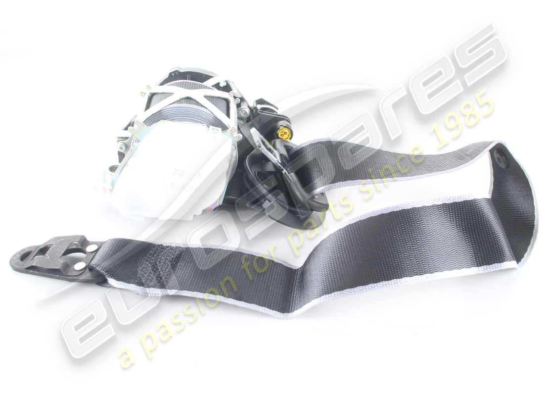 new porsche 3-point belt black/silver. part number 97080303303og5 (2)