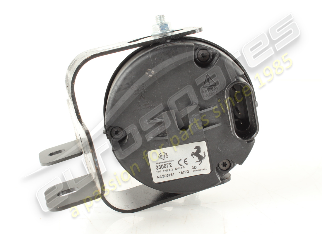 used ferrari complete anti-theft system siren. part number 330072 (2)