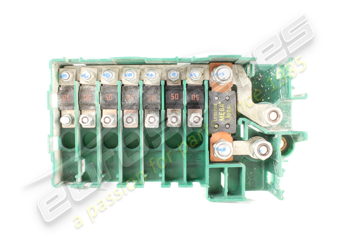 USED LAMBORGHINI FUSE STRIP. PART NUMBER N10525601 (3) used lamborghini fuse strip. part number n10525601 (3)