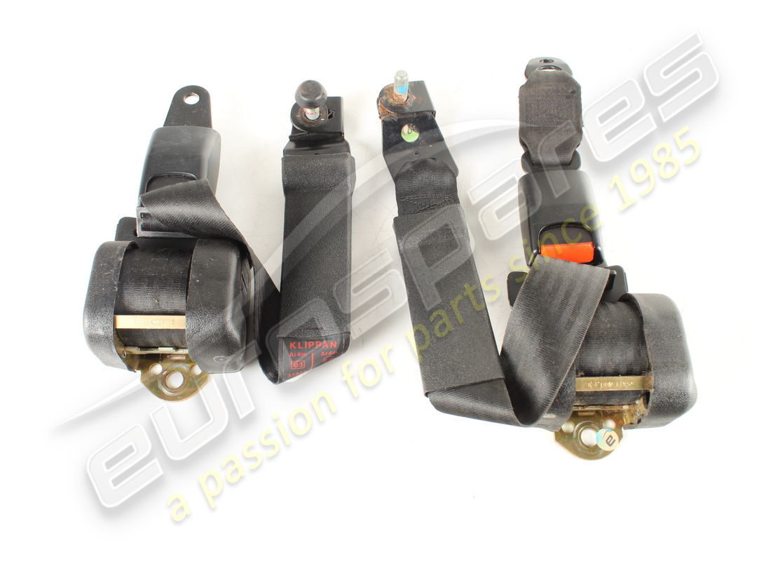 used ferrari front seat belt set. part number 60712900 (5)