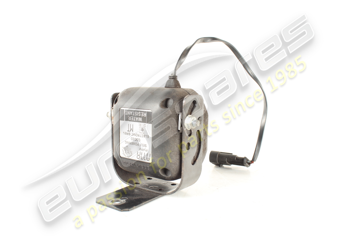 USED MASERATI ALARM SIREN KIT. PART NUMBER 373307227 (1) used maserati alarm siren kit. part number 373307227 (1)