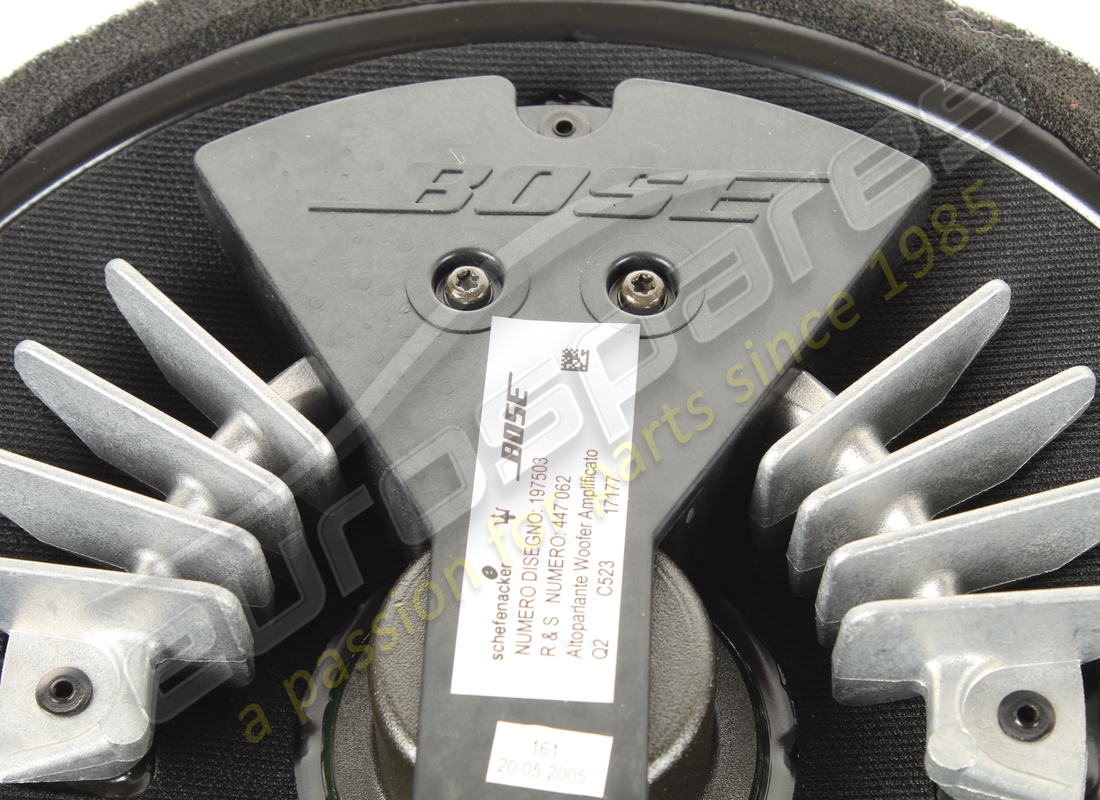 used maserati front hood bonnet lining. part number 66516600 (3)