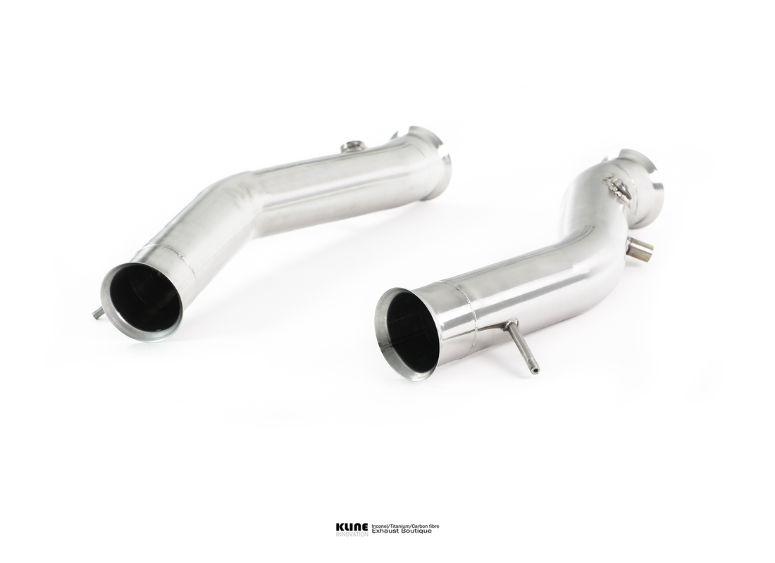 new kline innovation decat cat pipe set - stainless steel. part number klfer488decatcsss (1)