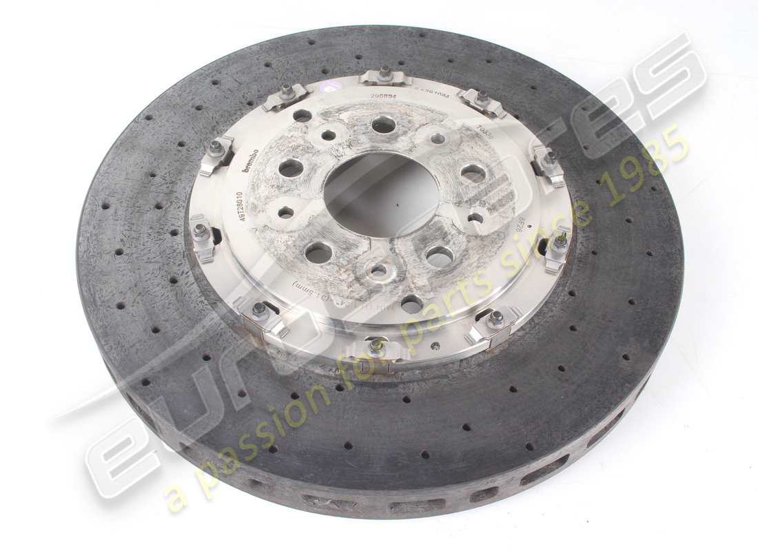 USED FERRARI BRAKE DISC. PART NUMBER 296894 (1) used ferrari brake disc. part number 296894 (1)