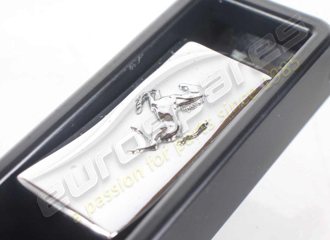 used ferrari internal boot release handle (embossed horse motif). part number 63011800 (5)