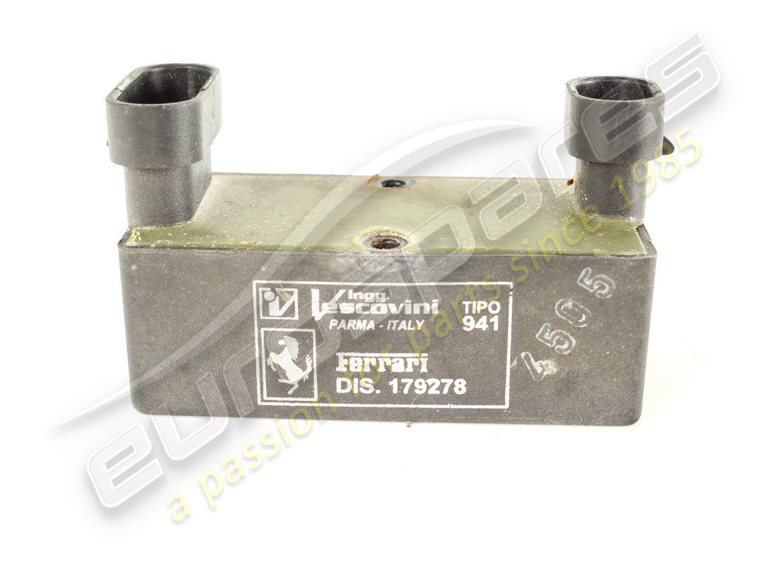 used ferrari catalyst temperature control station. part number 179278 (1)