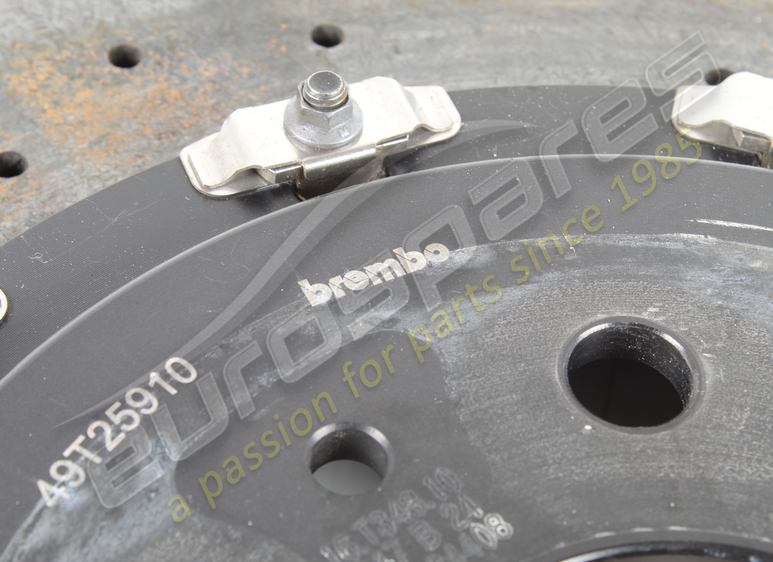 USED FERRARI REAR BRAKE DISC. PART NUMBER 319166 (4) used ferrari rear brake disc. part number 319166 (4)