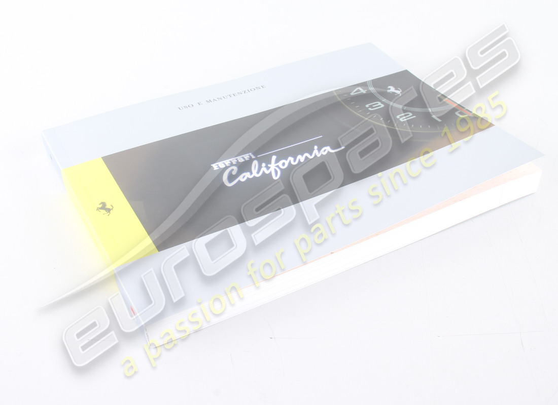 new ferrari instruction book. part number 82109600 (1)
