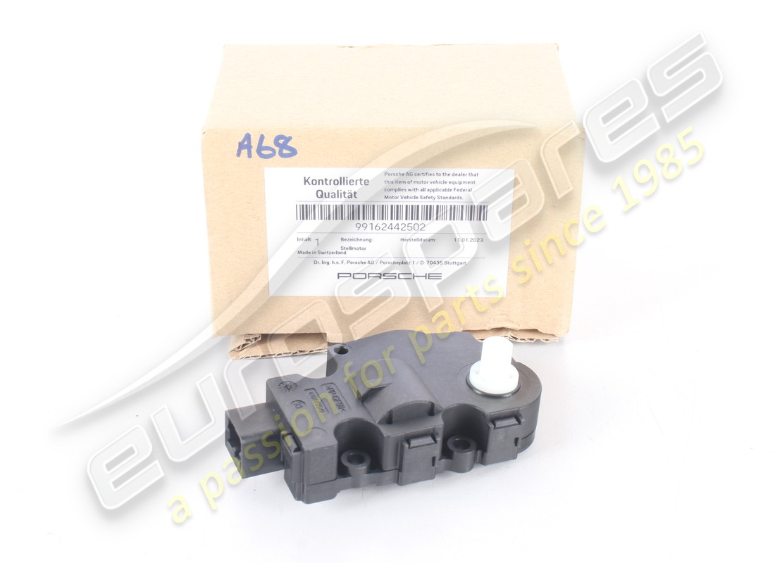 NEW PORSCHE MOTOR FOR ADJUSTMENT. PART NUMBER 99162442502 (1) new porsche motor for adjustment. part number 99162442502 (1)