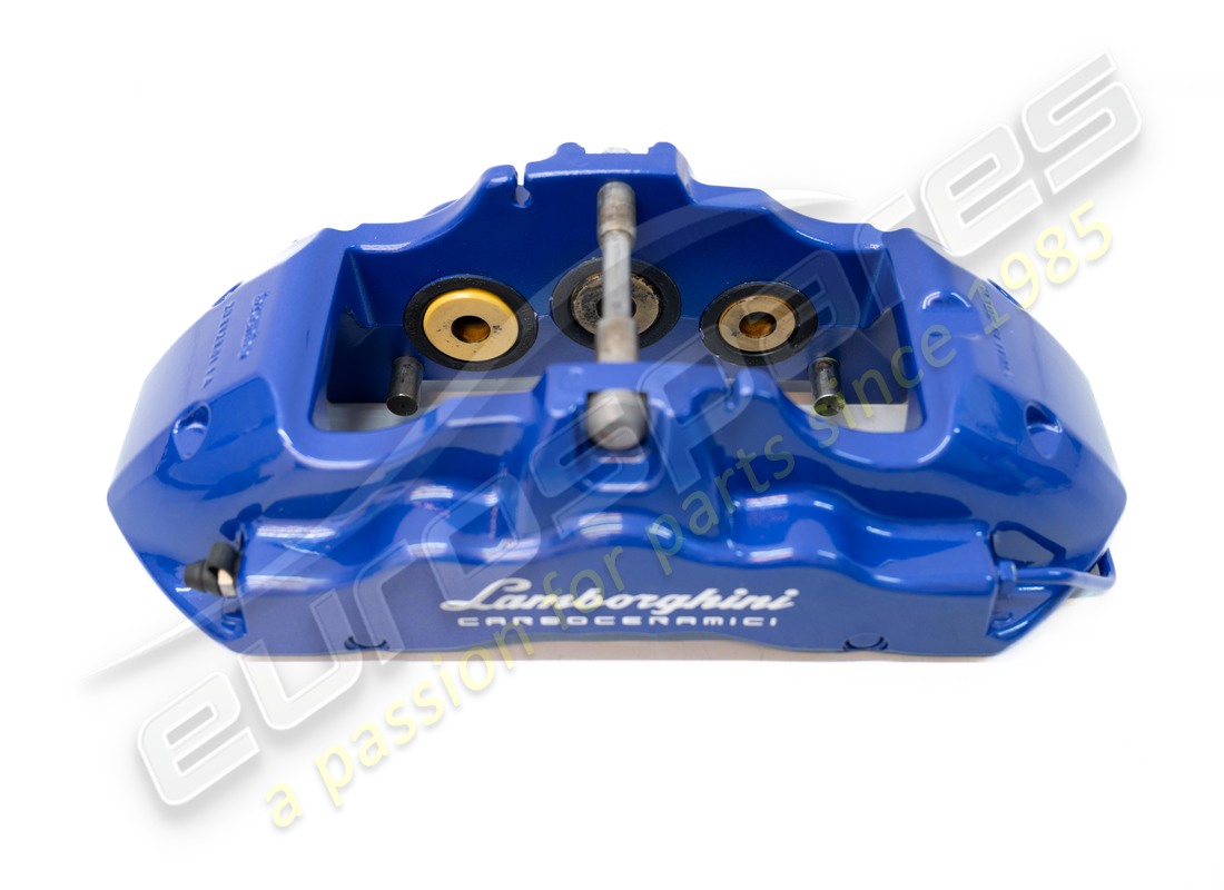 used lamborghini pccb front brake caliper blu adp. part number 4t0615105dj (2)