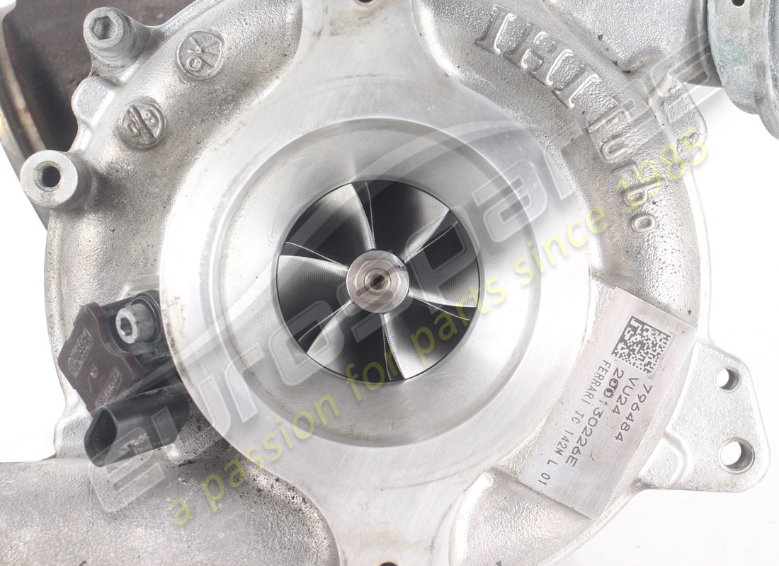 used ferrari lh turbocharger. part number 343099 (5)