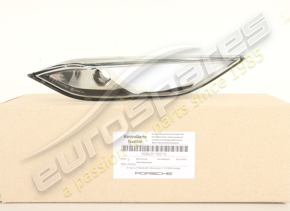 new porsche turn signal repeater. part number 95863110210 (4)