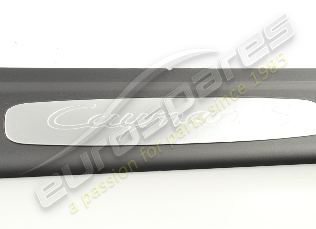 new porsche scuff plate - sill panel black. part number 98755130307a03 (2)