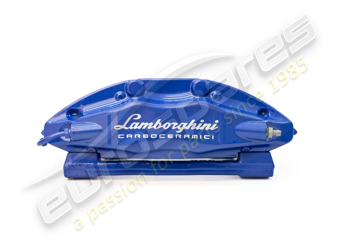 USED Lamborghini PCCB REAR BRAKE CALIPER BLU ADP . PART NUMBER 4T0615405CJ (1)