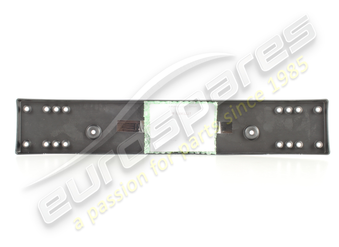 NEW PORSCHE LICENCE .PLATE BRACKET SATIN BLACK. PART NUMBER 9877011050301C (3) new porsche licence .plate bracket satin black. part number 9877011050301c (3)