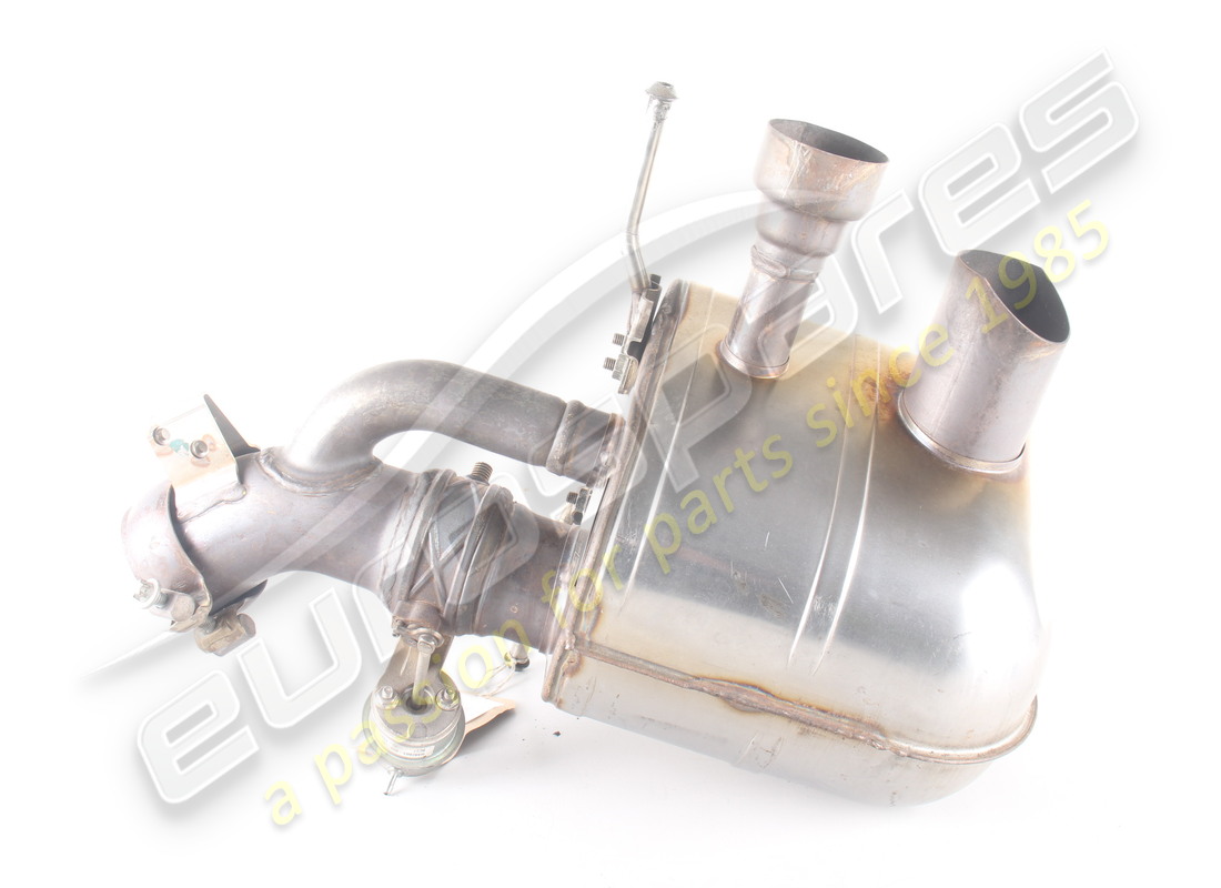 USED FERRARI REAR LH SILENCER. PART NUMBER 286596 (5) used ferrari rear lh silencer. part number 286596 (5)