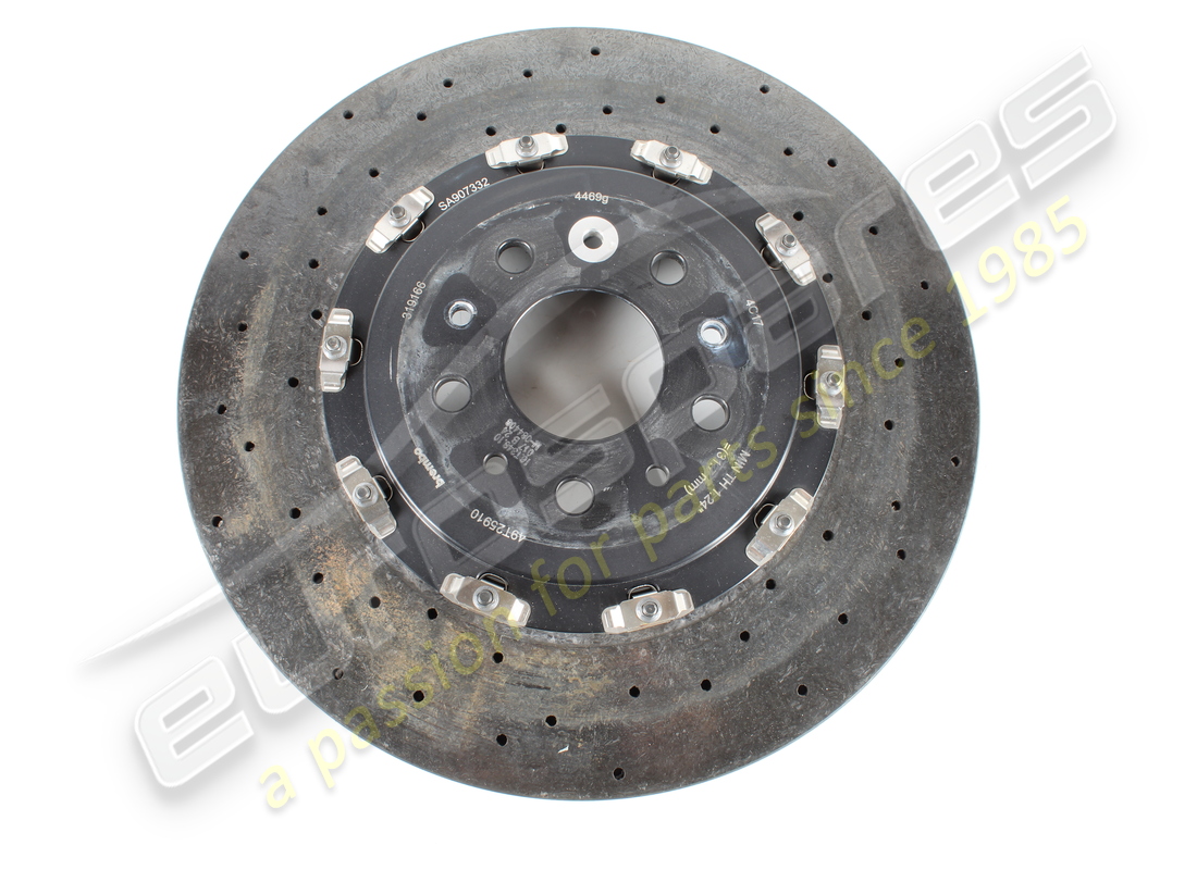 USED FERRARI REAR BRAKE DISC. PART NUMBER 319166 (3) used ferrari rear brake disc. part number 319166 (3)