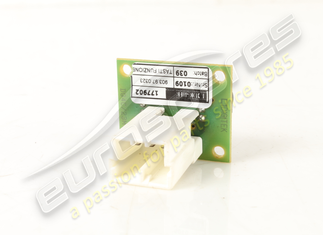 USED FERRARI INSTRUMENT PUSH-BUTTON. PART NUMBER 177902 (2) used ferrari instrument push-button. part number 177902 (2)