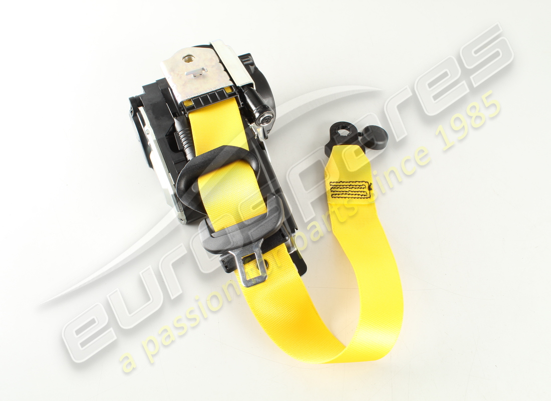 NEW PORSCHE THREE-POINT SAFETY BELT RACING YELLOW. PART NUMBER 992857706AL1S1 (1) new porsche three-point safety belt racing yellow. part number 992857706al1s1 (1)