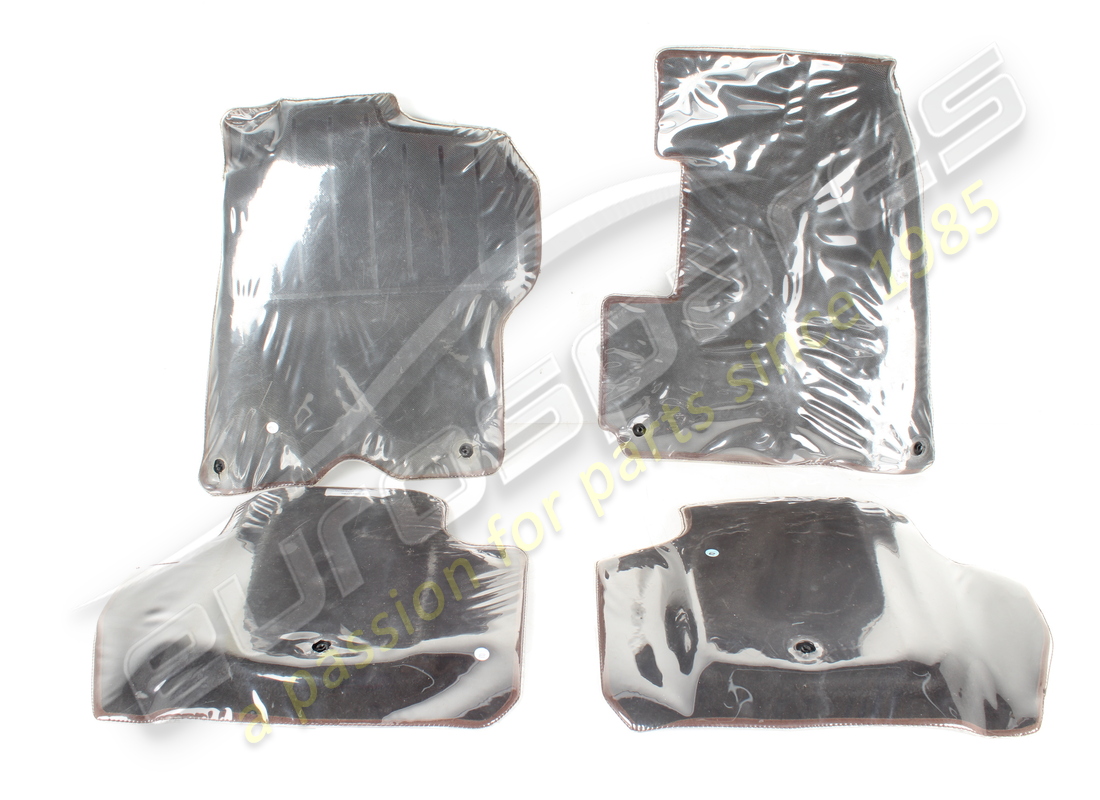 USED FERRARI FRONT REMOVABLE MAT KIT. PART NUMBER 849174.. (2) used ferrari front removable mat kit. part number 849174.. (2)