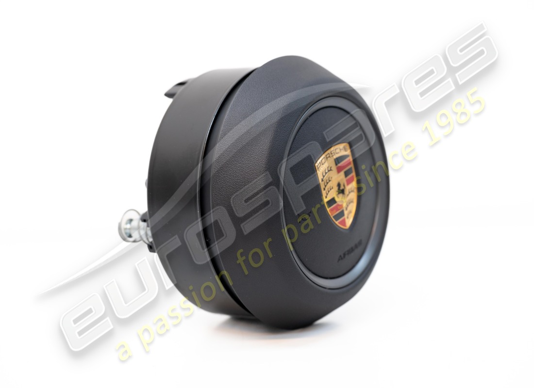 NEW PORSCHE AIRBAG UNIT FOR STEERING WHEEL BLACK/DAR. PART NUMBER 9J1880201PIA8 (2) new porsche airbag unit for steering wheel black/dar. part number 9j1880201pia8 (2)
