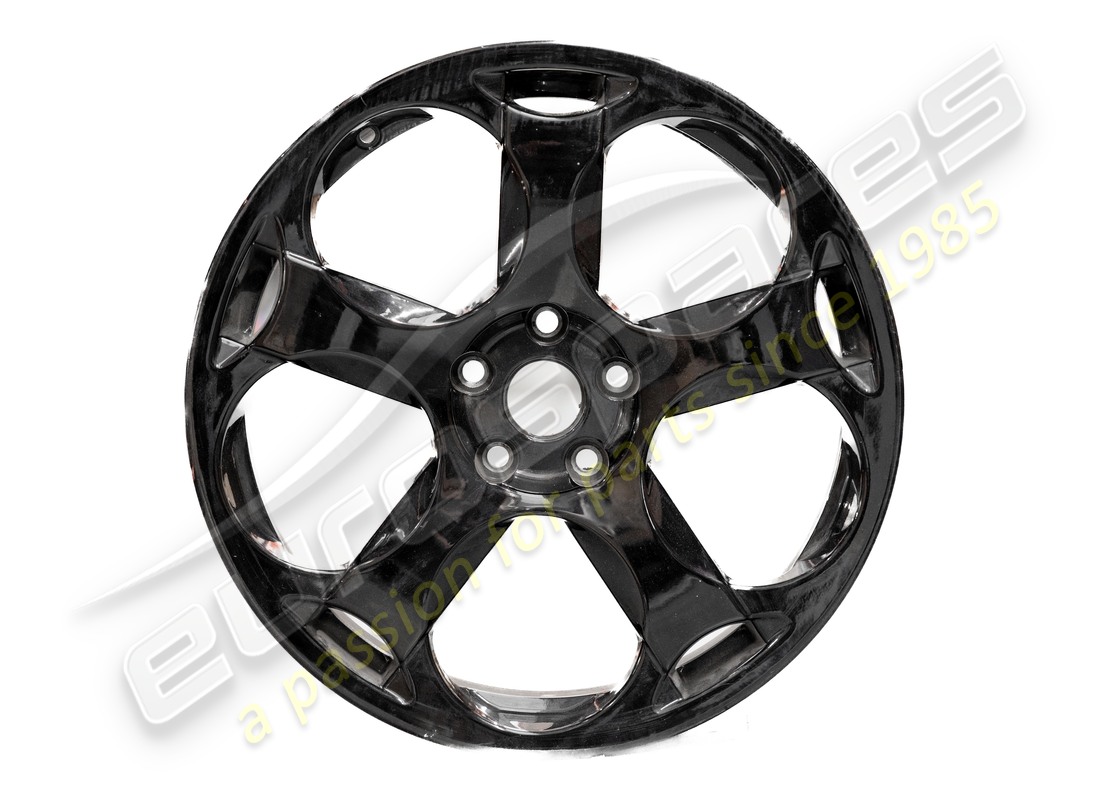 USED LAMBORGHINI CASSIOPEA SHINY BLACK WHEELS SET. PART NUMBER LWHE021 (2) used lamborghini cassiopea shiny black wheels set. part number lwhe021 (2)