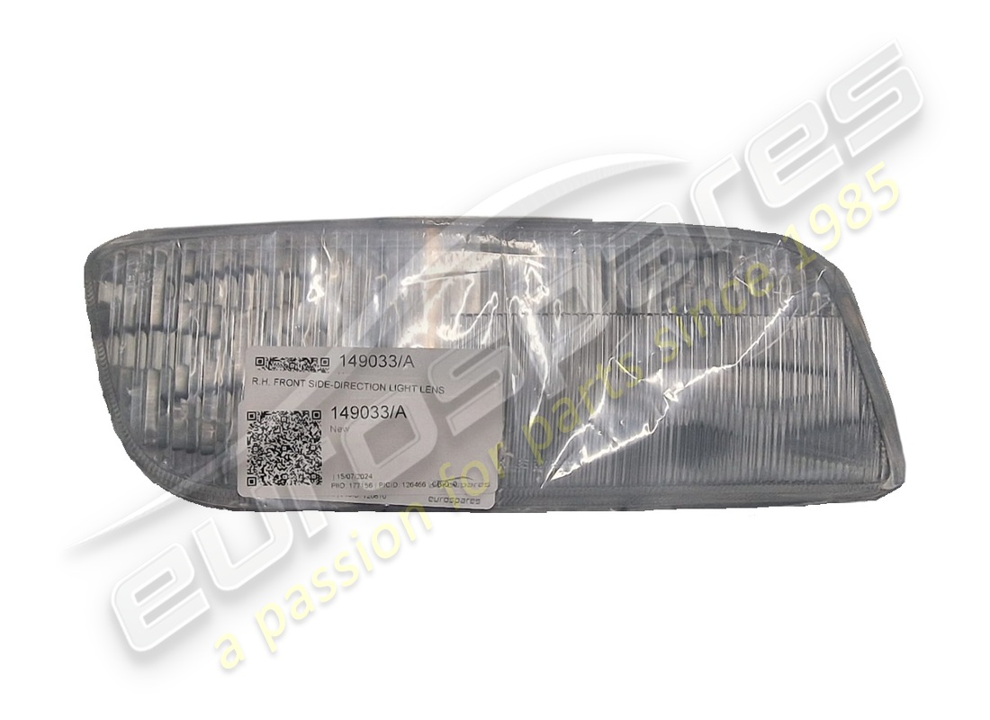 NEW Eurospares RH FRONT SIDE-DIRECTION LIGHT LENS . PART NUMBER 149033A (1)