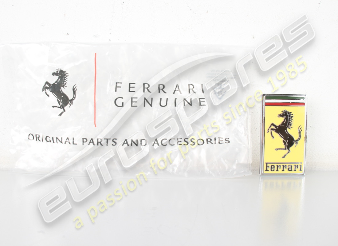 new ferrari front nose badge. part number 986800 (1)