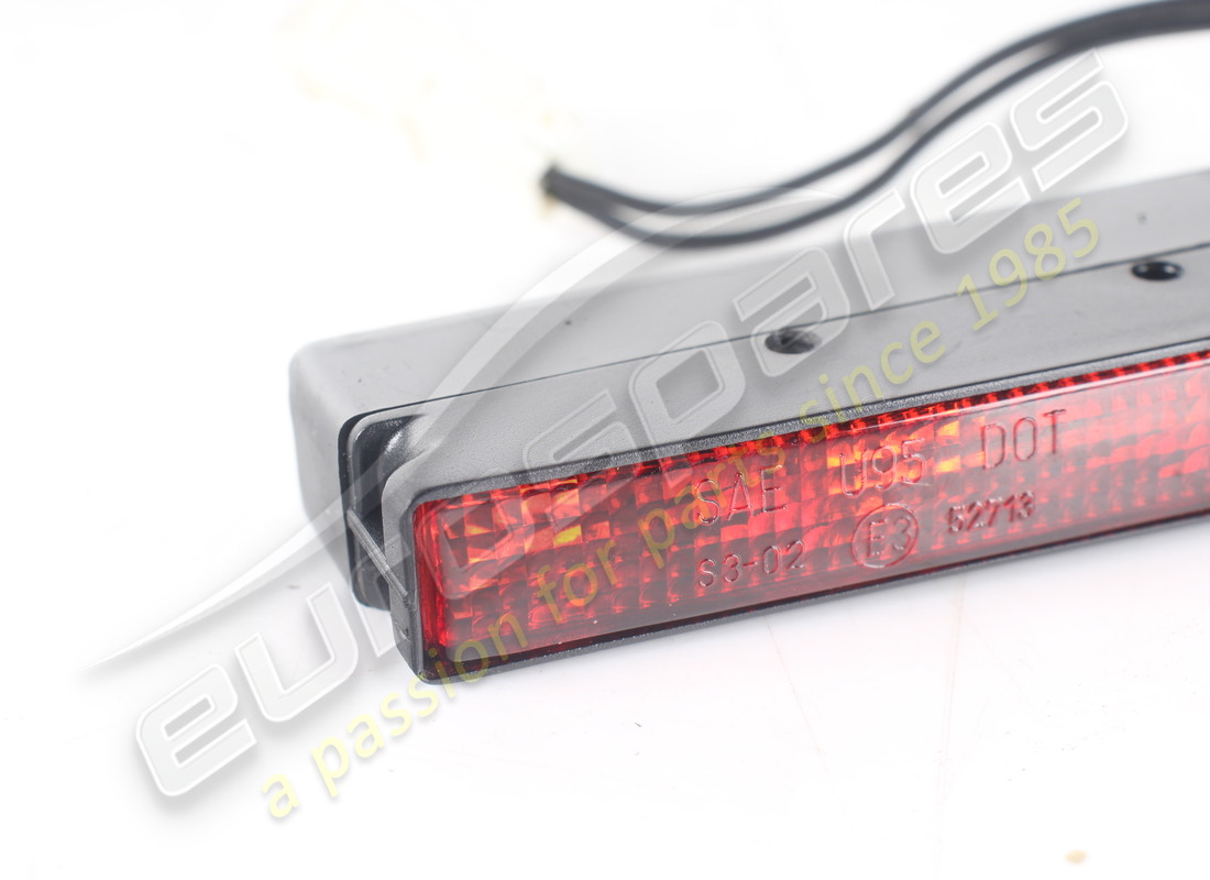 USED MASERATI HI LEVEL BRAKE LAMP. PART NUMBER 191832 (3) used maserati hi level brake lamp. part number 191832 (3)