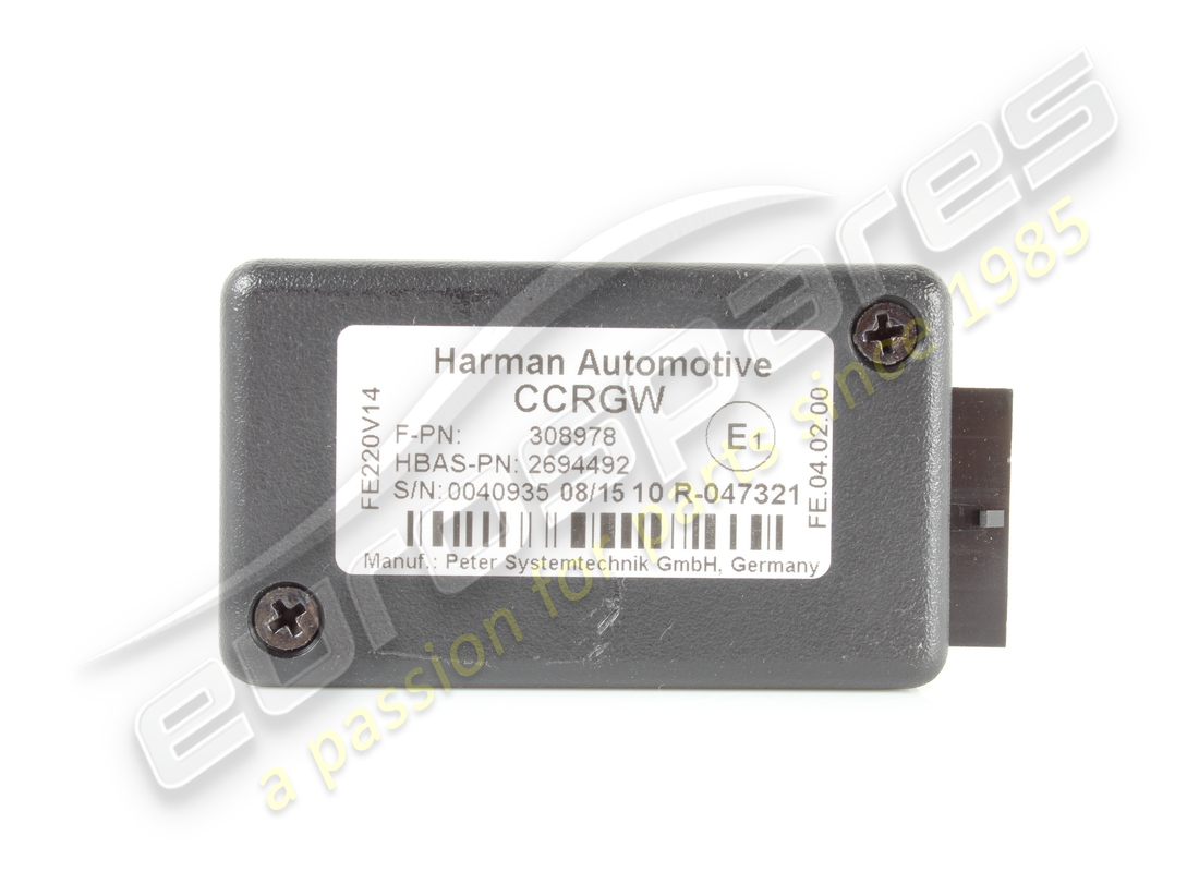 USED Ferrari CAN BOX . PART NUMBER 308978 (1)